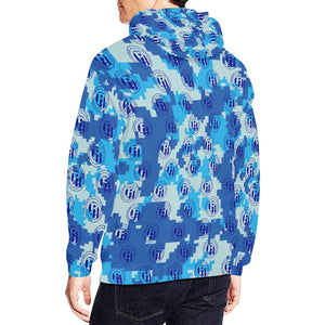 Bay Hustlin Men's All Over Print Hoodie (USA Size)