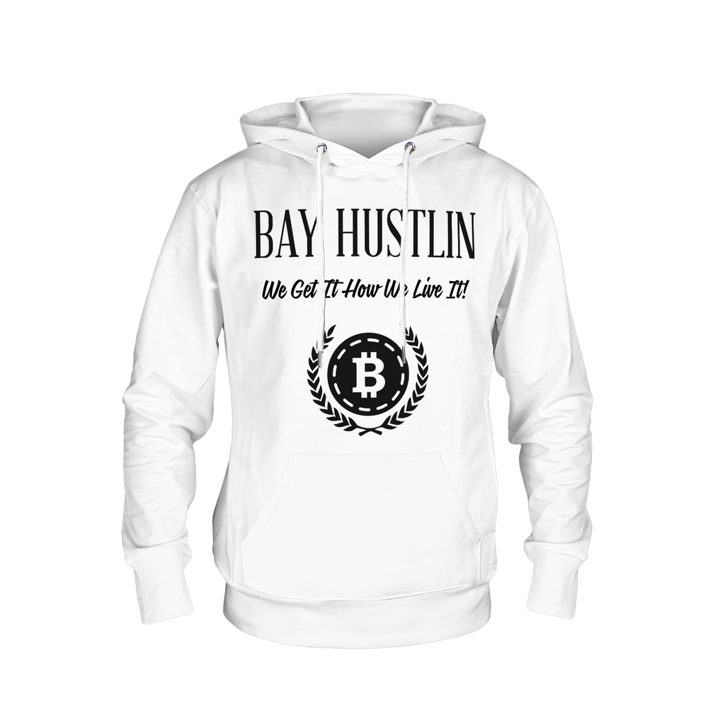Bay Hustlin Men's Pullover Premium Hoodie