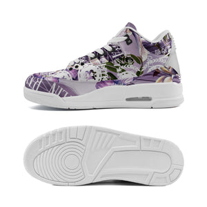 Bay Hustlin Retro Shoes(Purple)