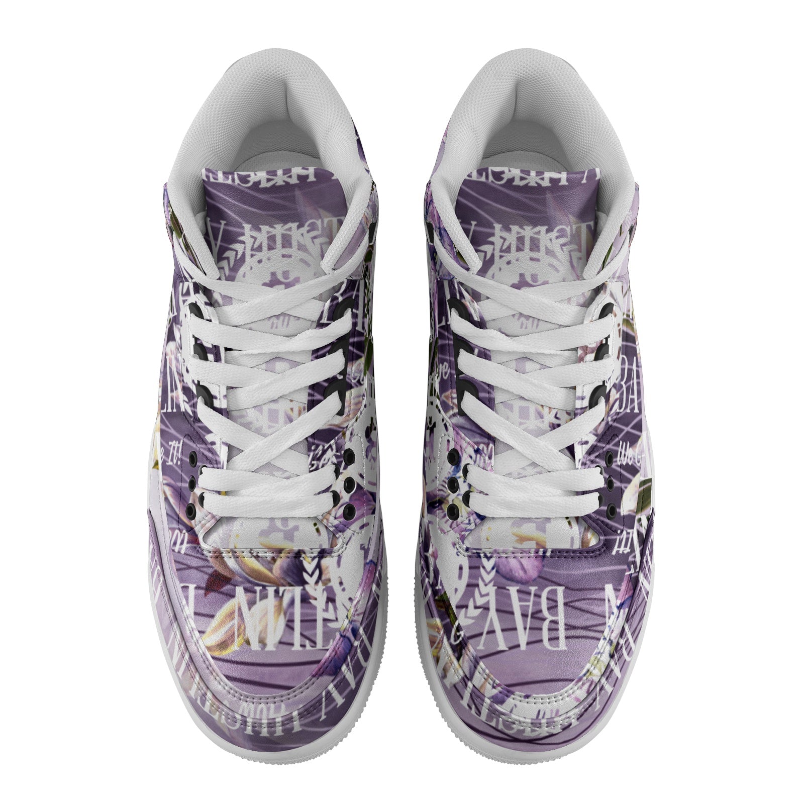 Bay Hustlin Retro Shoes(Purple)