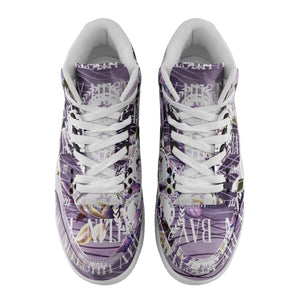 Bay Hustlin Retro Shoes(Purple)
