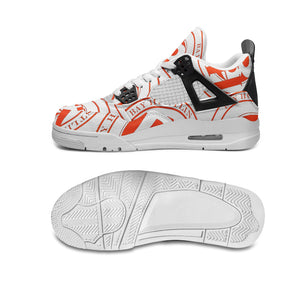 Bay Hustlin Unisex Non Slip Lace Up Breathable Fashion Sneakers