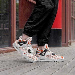 Bay Hustlin Unisex Non Slip Lace Up Breathable Fashion Sneakers