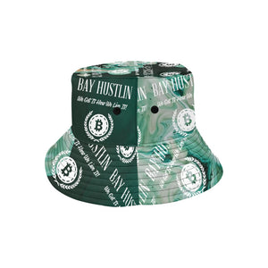 Bay Hustlin Men's All Over Print Bucket Hat