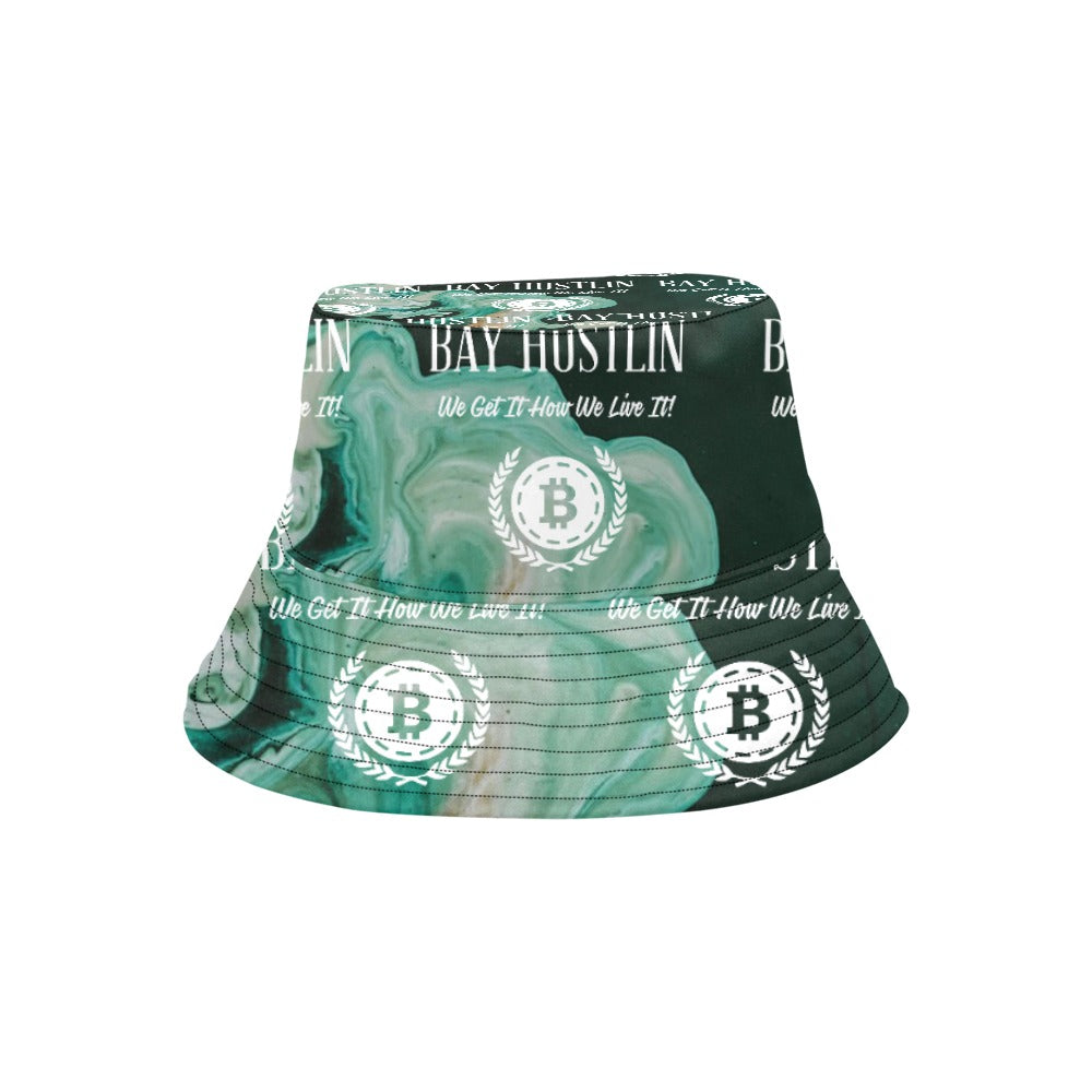 Bay Hustlin Men's All Over Print Bucket Hat
