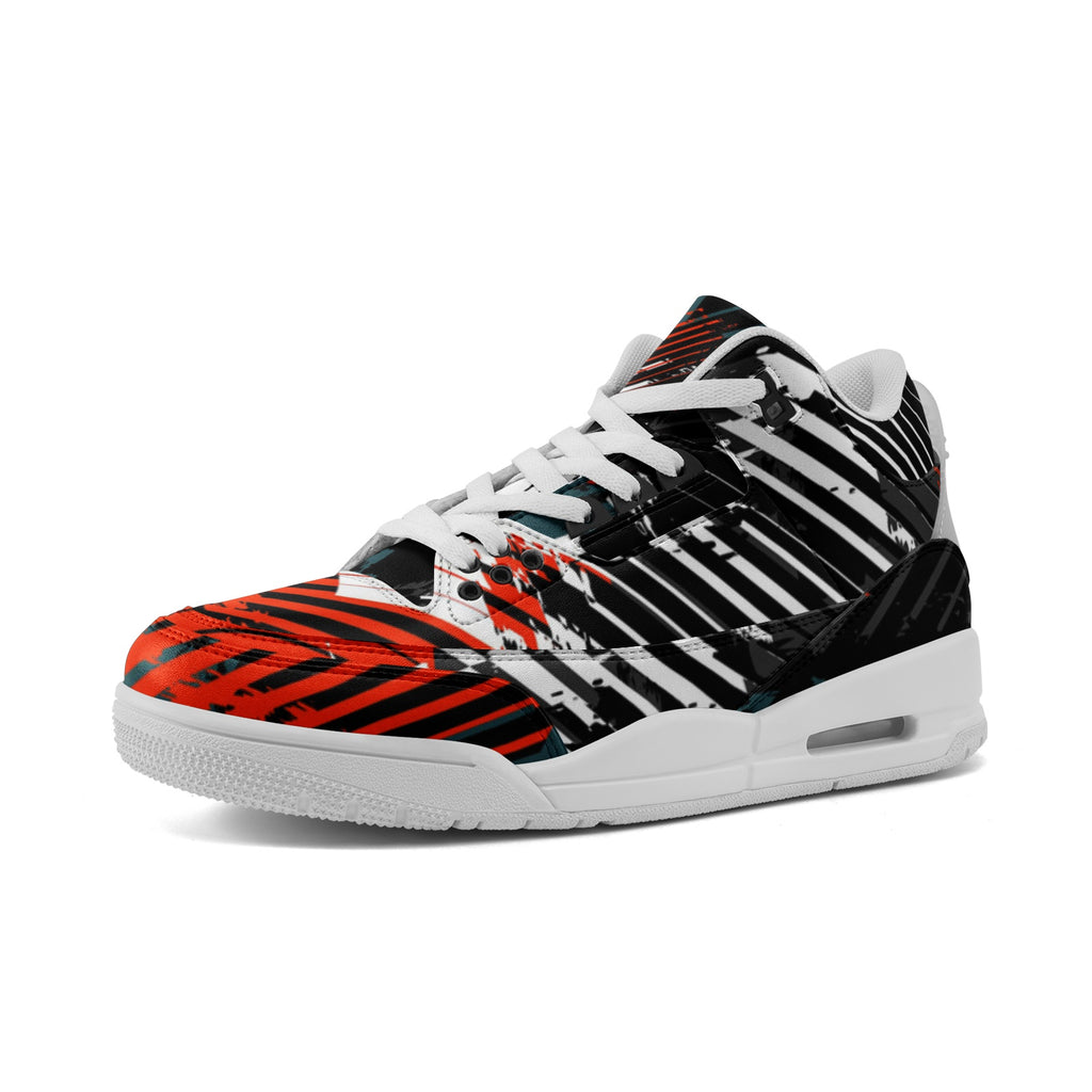 Bay Hustlin Unisex Non Slip Sneakers Lace Up Fashion Shoes