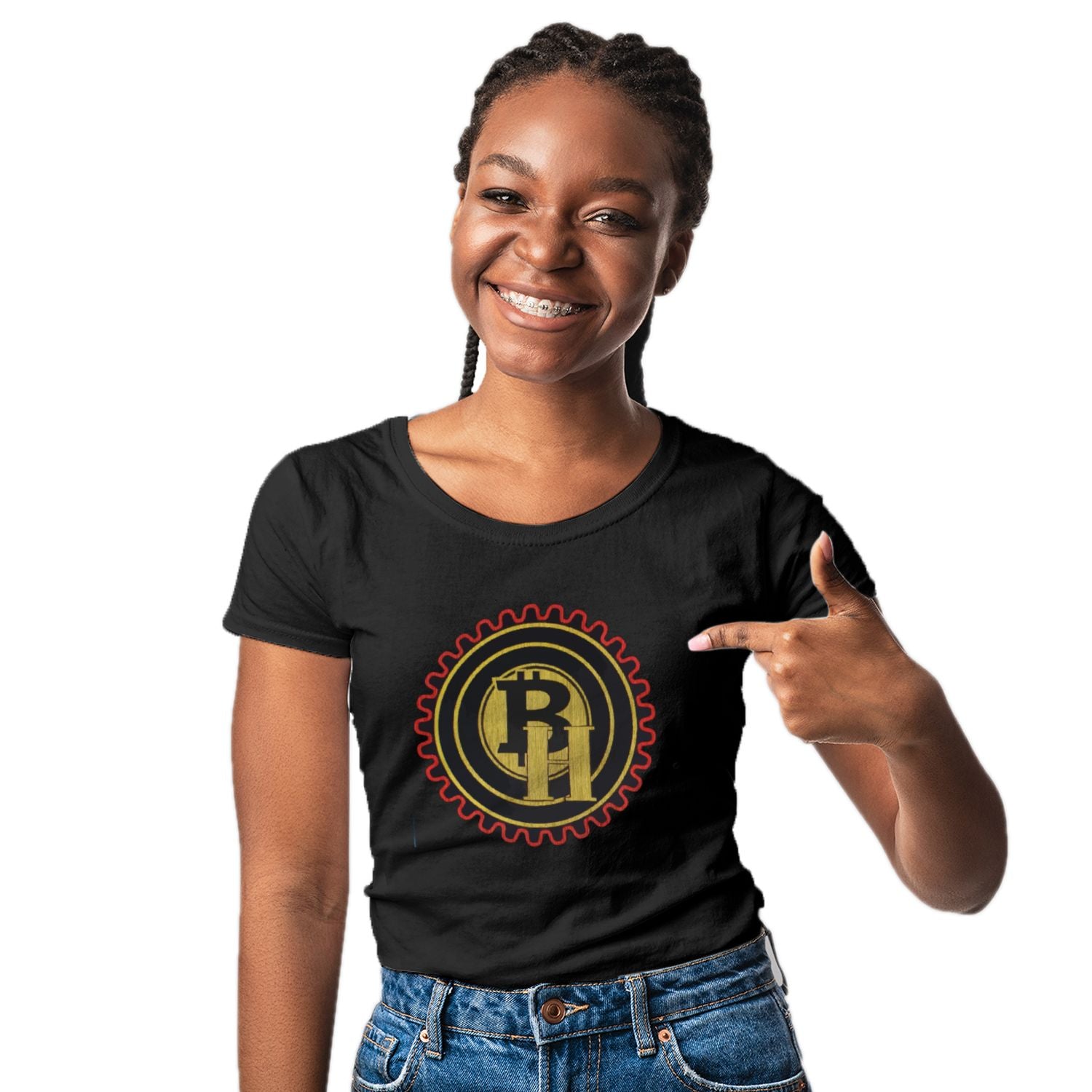 Bay Hustlin Women's Cotton T-shirt