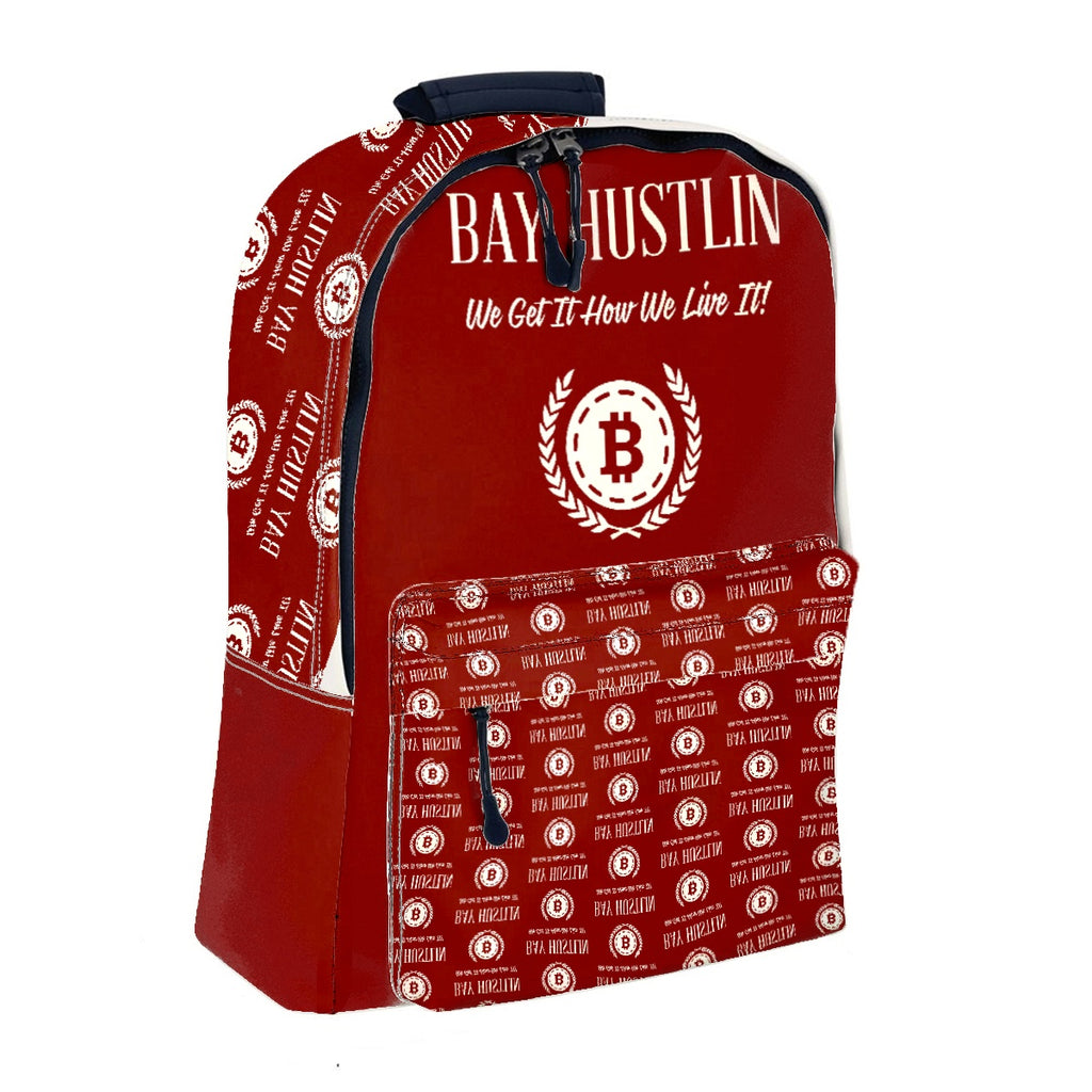 Bay Hustlin Leather Backpack