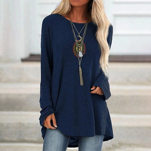 Bay Hustlin Women's Long Sleeve Loose Fit T-shirt