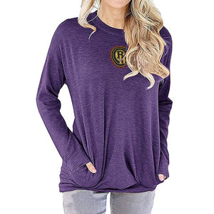 Bay Hustlin Women's Loose Long Sleeve T-shirt