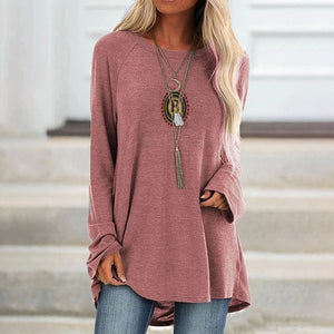 Bay Hustlin Women's Long Sleeve Loose Fit T-shirt
