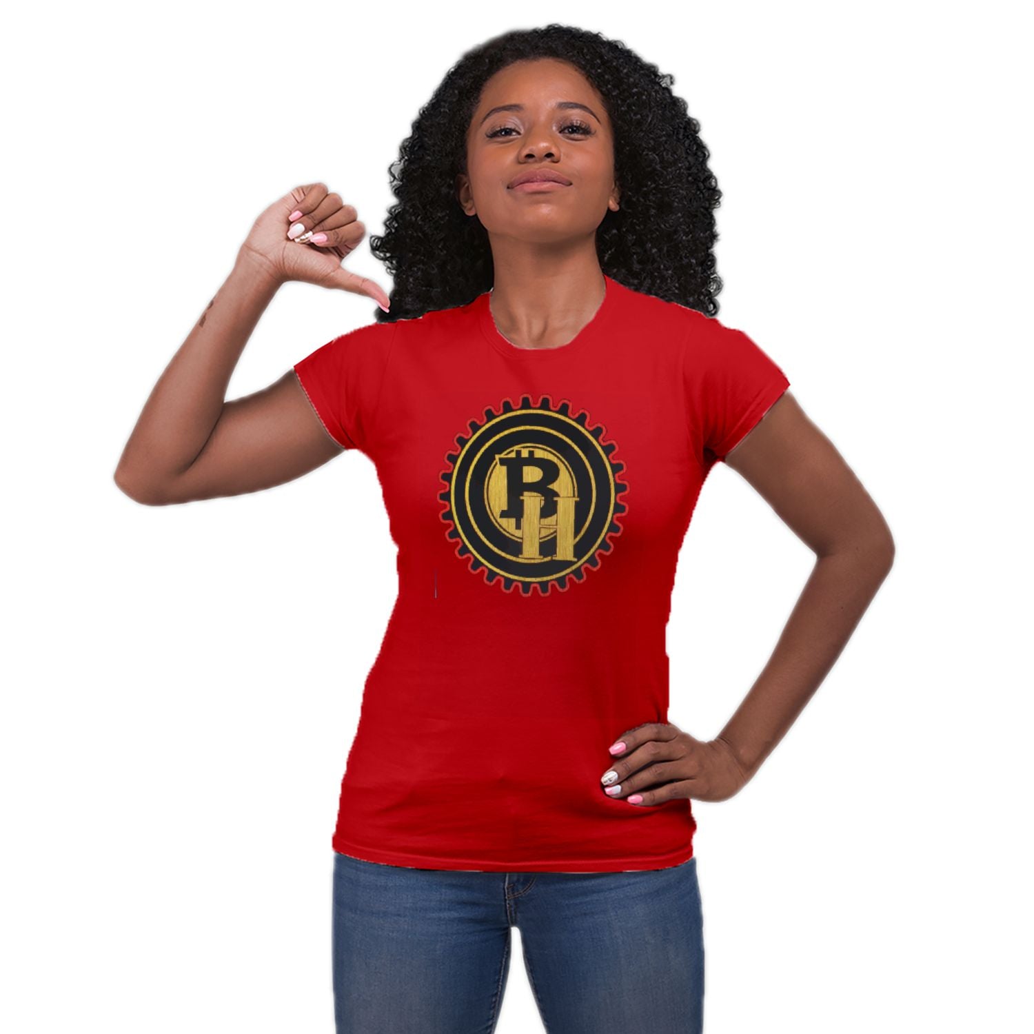 Bay Hustlin Women's Cotton T-shirt