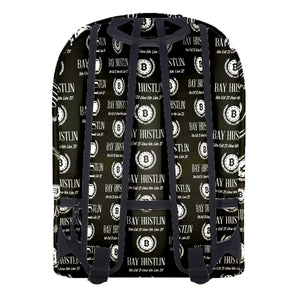 Bay Hustlin  Leather Backpack