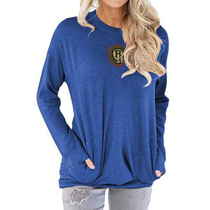 Bay Hustlin Women's Loose Long Sleeve T-shirt
