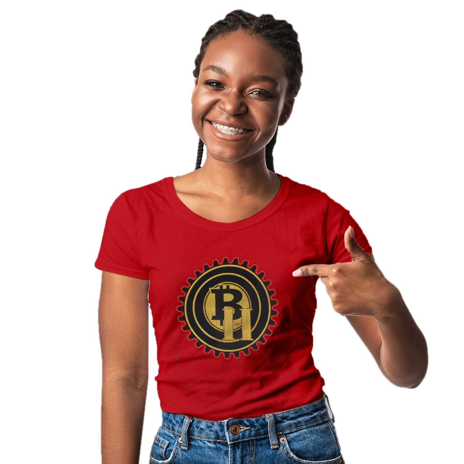 Bay Hustlin Women's Cotton T-shirt