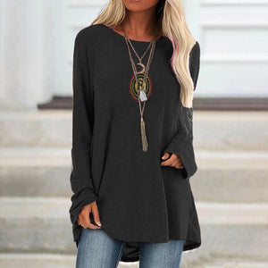 Bay Hustlin Women's Long Sleeve Loose Fit T-shirt