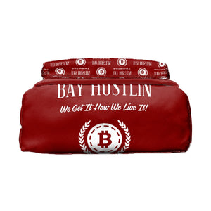 Bay Hustlin Leather Backpack