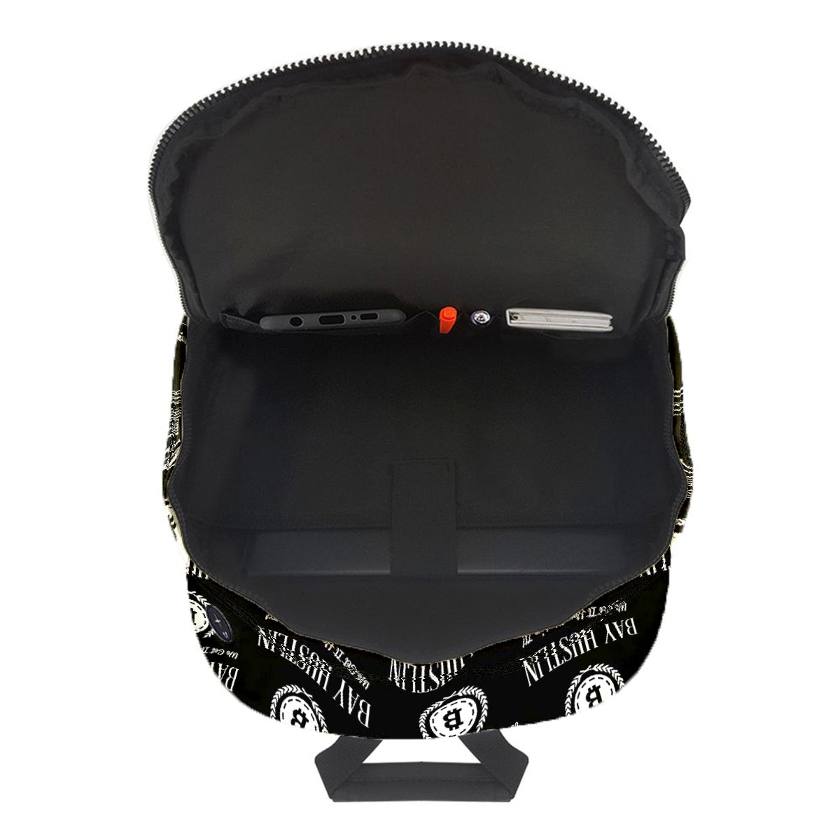 Bay Hustlin  Leather Backpack