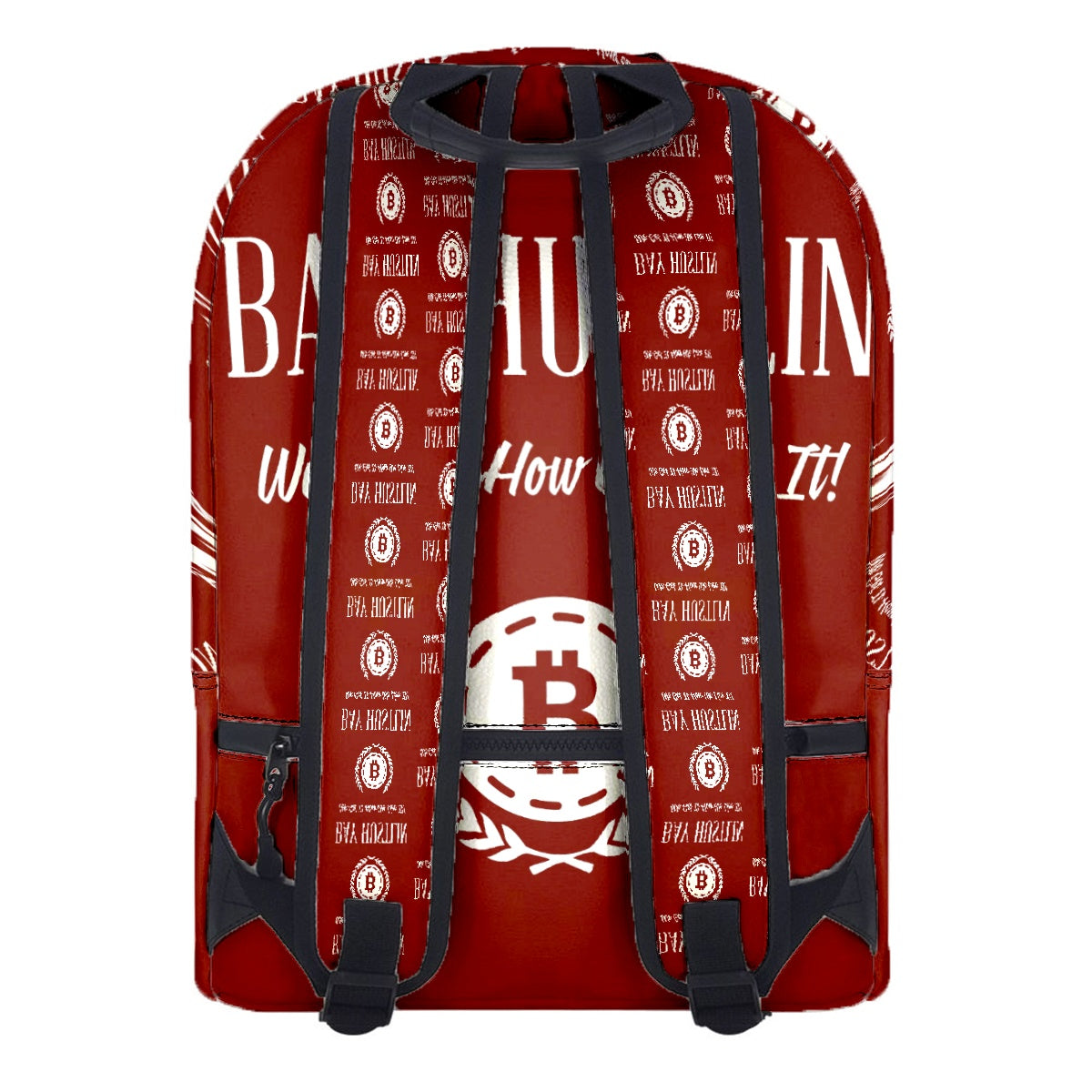 Bay Hustlin Leather Backpack