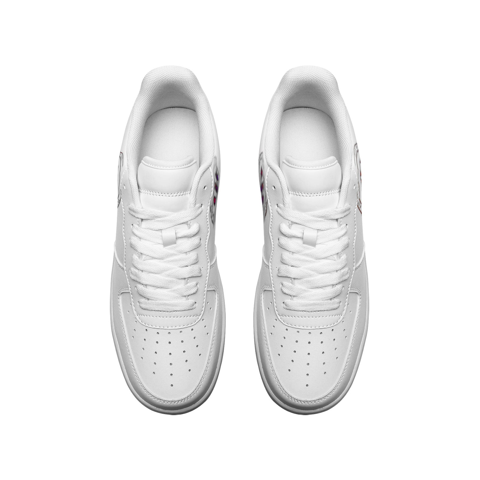 Bay Hustlin  Low Top Leather Sneakers