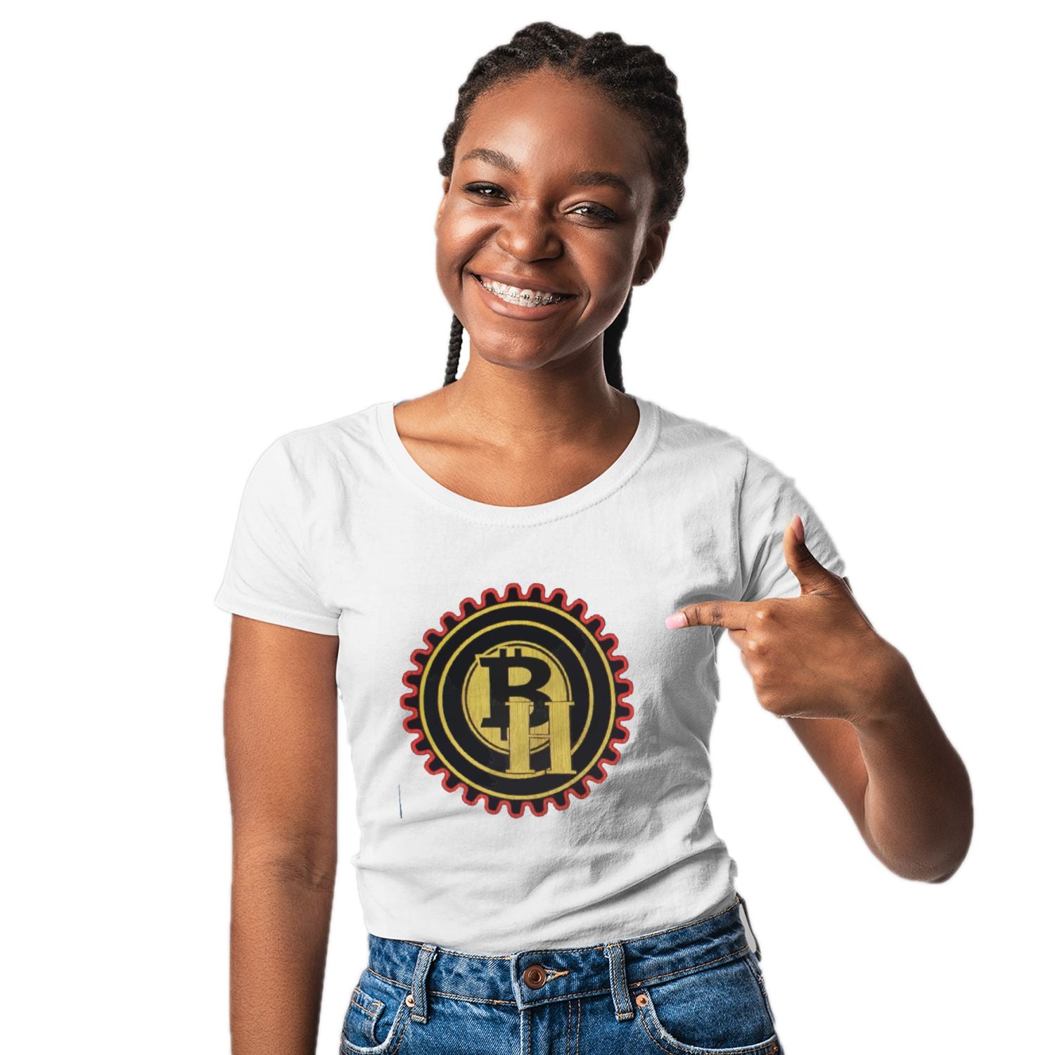 Bay Hustlin Women's Cotton T-shirt