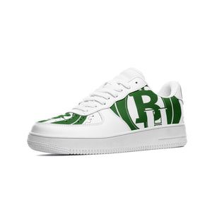Bay Hustlin Low Top Leather Sneakers