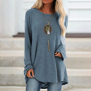 Bay Hustlin Women's Long Sleeve Loose Fit T-shirt