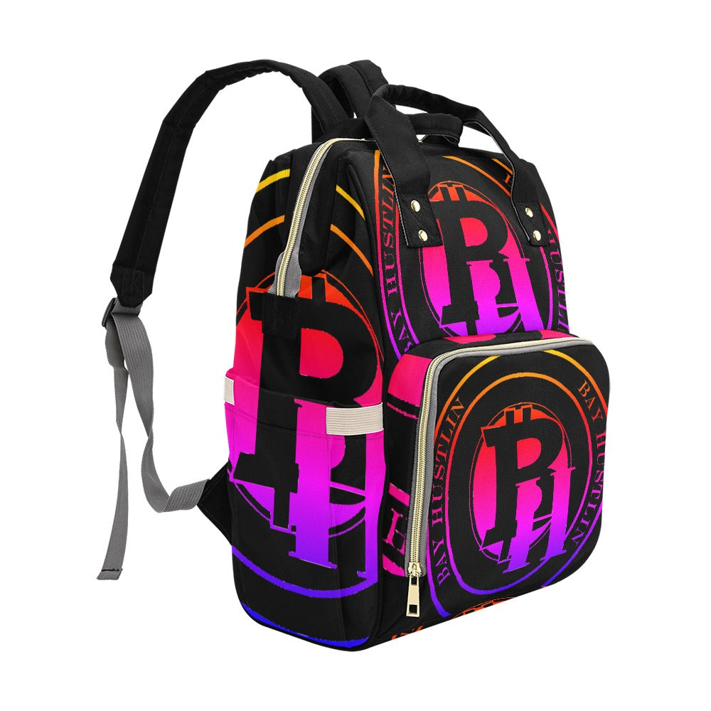 Bay Hustlin Multi-Function Backpack(Model1688)