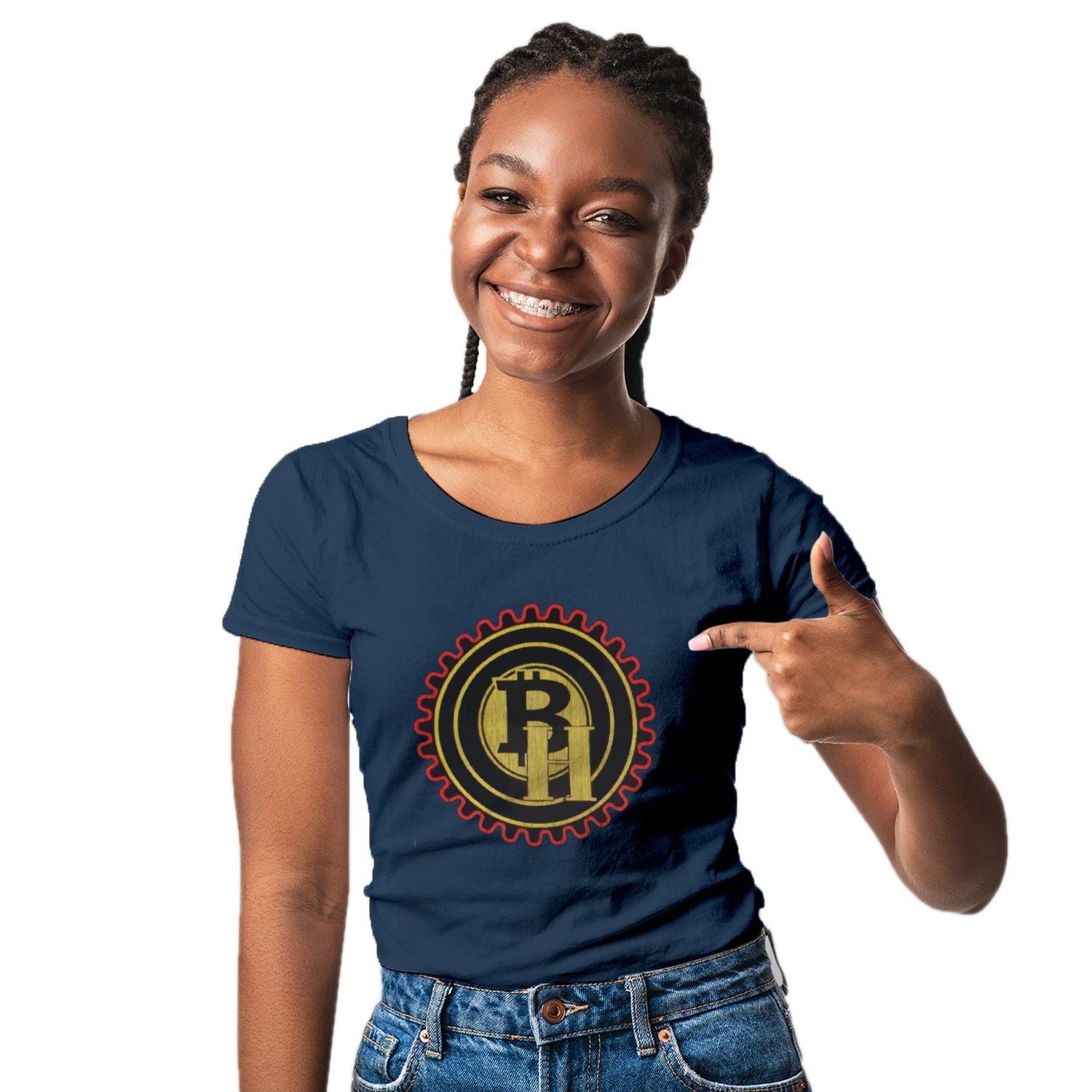 Bay Hustlin Women's Cotton T-shirt