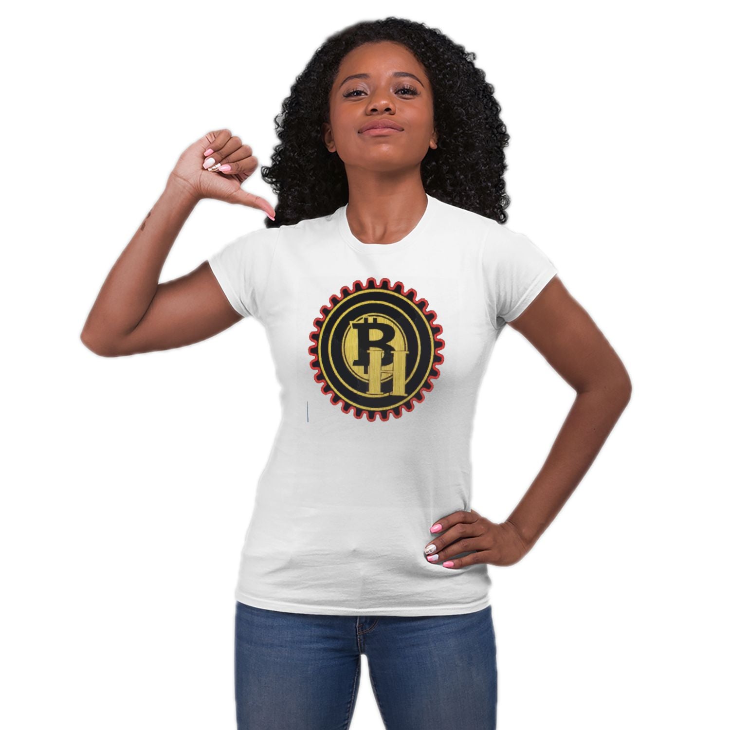 Bay Hustlin Women's Cotton T-shirt