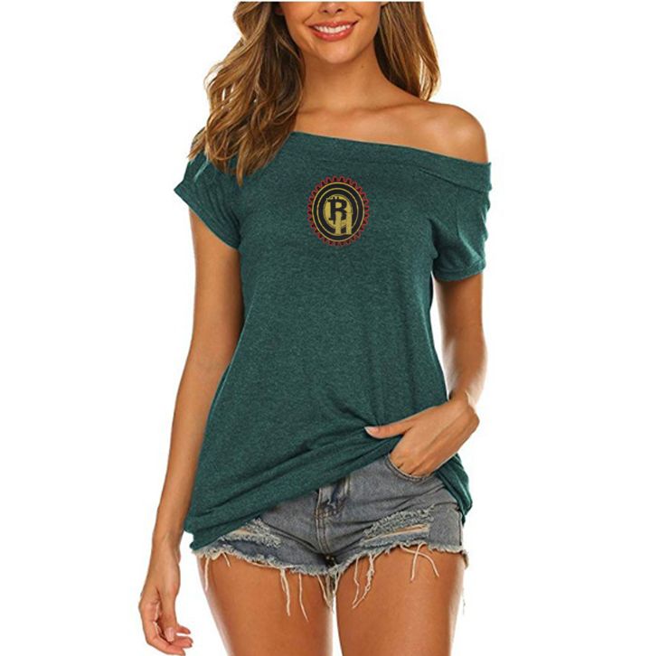 Bay Hustlin Women's Off The Shoulder Short-sleeve Top
