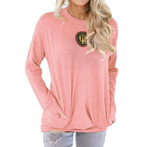 Bay Hustlin Women's Loose Long Sleeve T-shirt